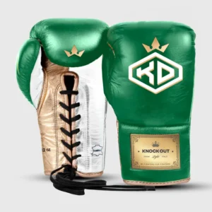 Premium Boxing Gloves - Green