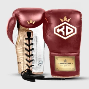 Guantoni da Boxe Premium Bordeaux (Edizione Campione)