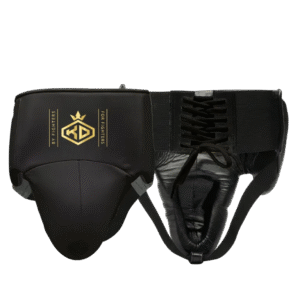 KO Style Leather Groin Guard – Black Series
