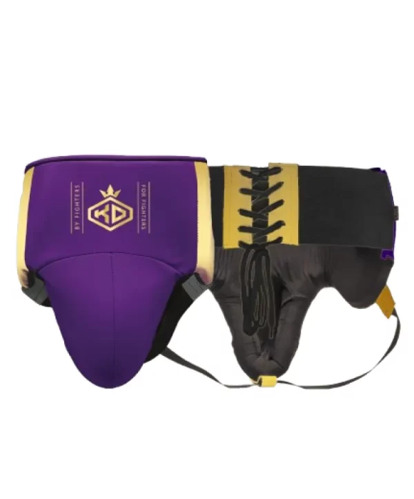 Purple Gold Groin Guard