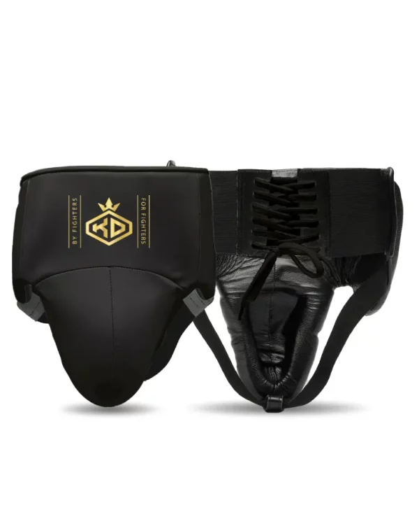Black groin guard